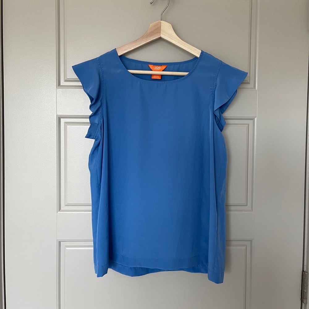 💙 Blue Satin Blouse 💙